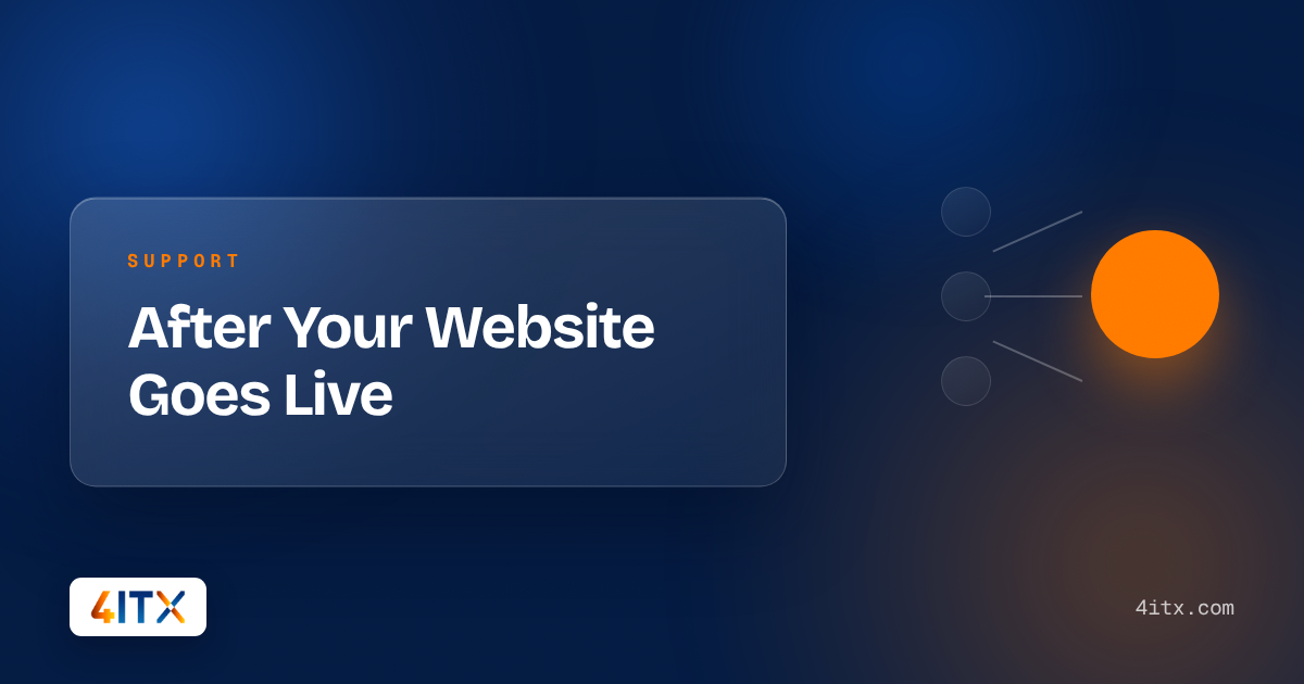 After Your Website Goes Live