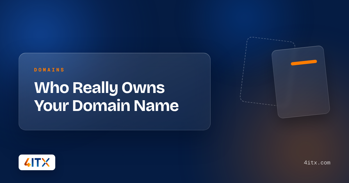 Who Really Owns Your Domain Name