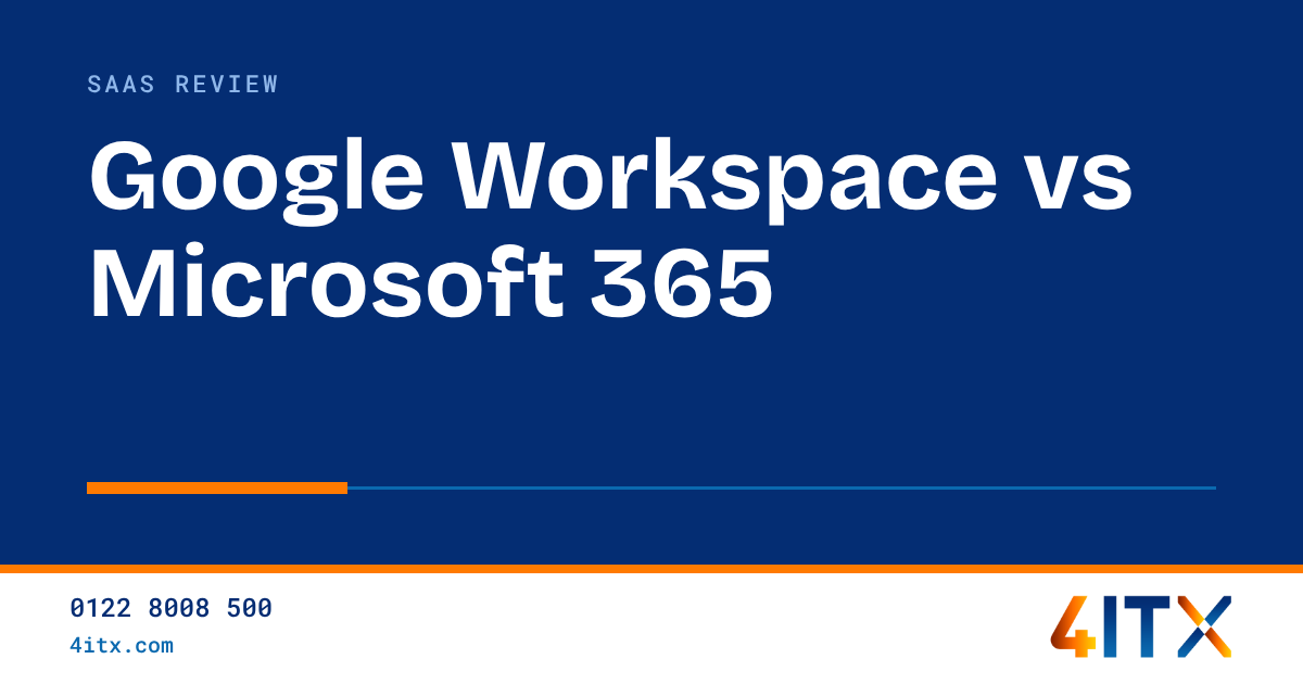 Google Workspace vs Microsoft 365 for a Small Business